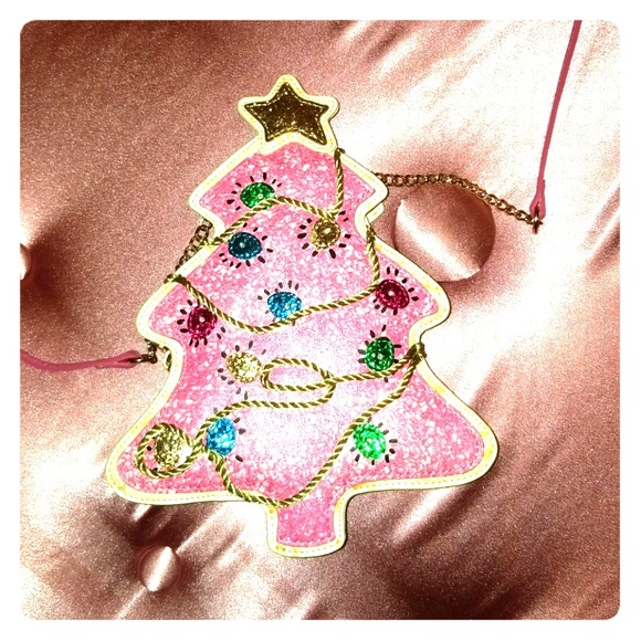 betsey johnson christmas purse